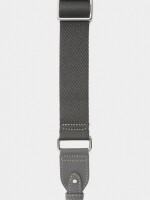 Bolso Bandolera Ovalado Con Solapa gris