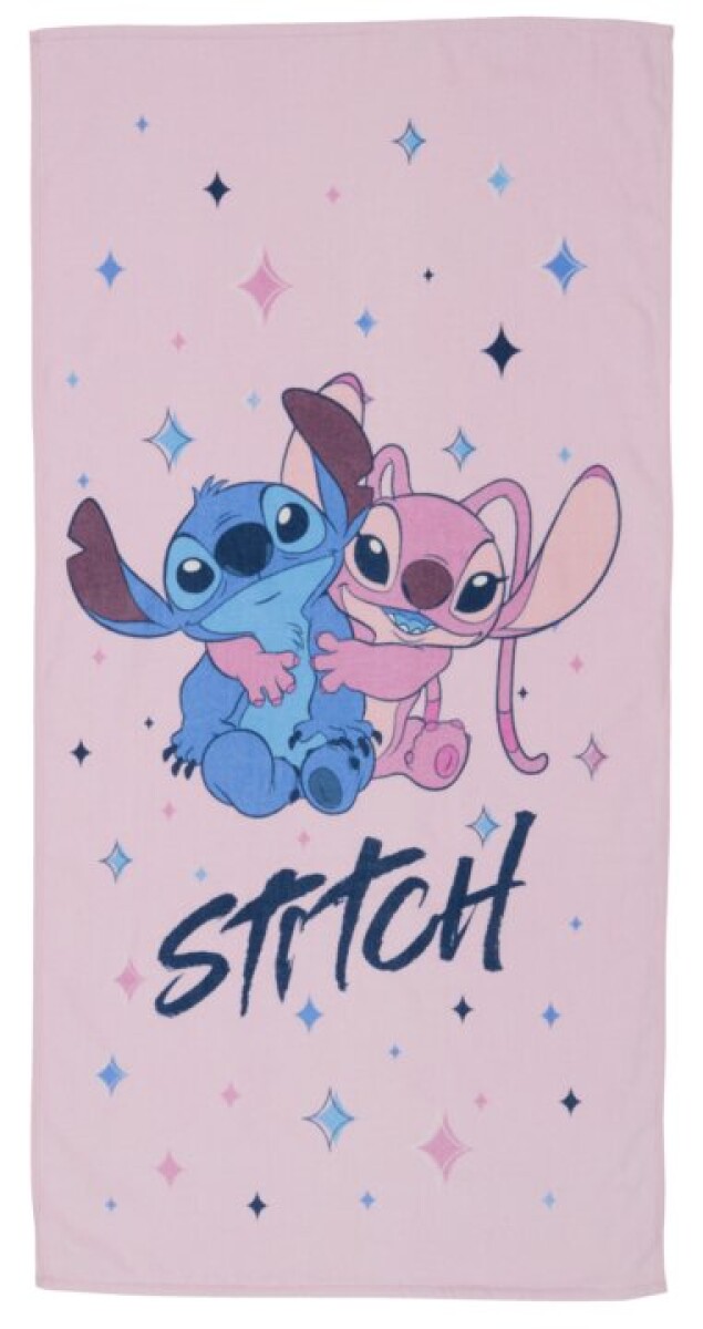 Toalla de baño velour STITCH 70x140 cm 