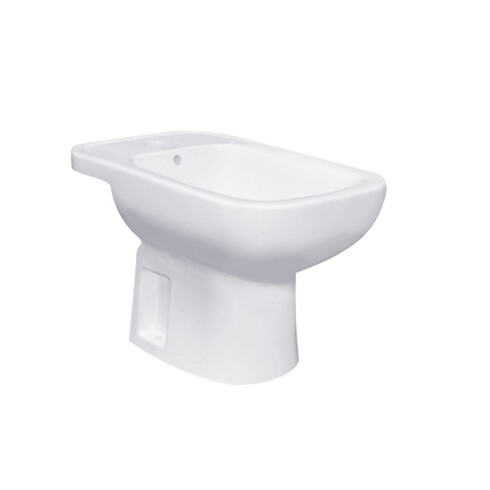 BIDET DE LOZA SANITARIA PARA BAÑO LINEA TORRENS COLOR BLANCO 000