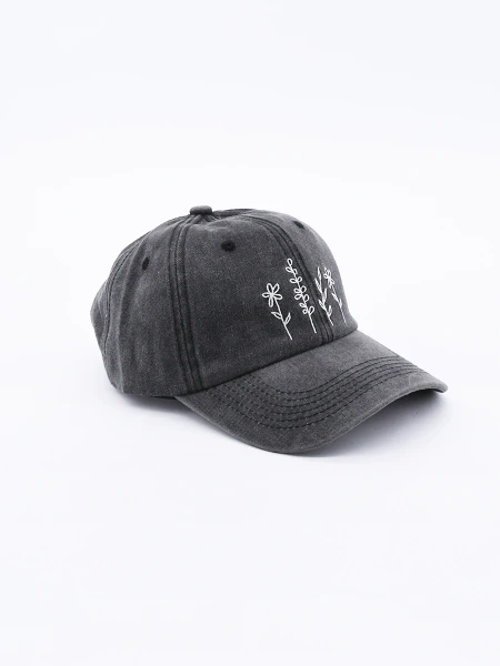 GORRO VISERA AMSTERDAM GRIS OSCURO