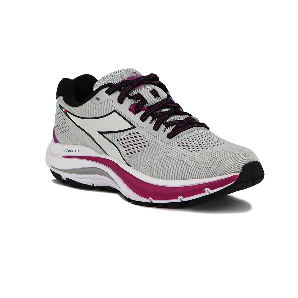 Championes Deportivos Mujer Diadora Mythos Blushield 7 Vortice - Plata-blanco 