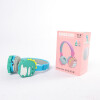 Auriculares bluetooth T-623 con vincha diseño dinosaurio azul Auriculares bluetooth T-623 con vincha diseño dinosaurio azul