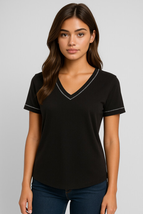 Remera Balsa Negro