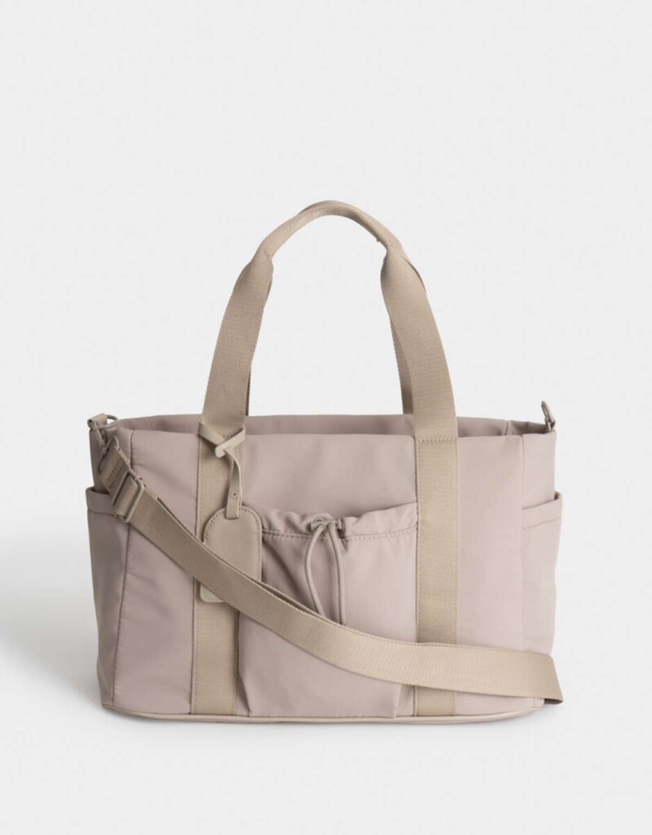 Cartera Shopper Sport - Marron Beige 