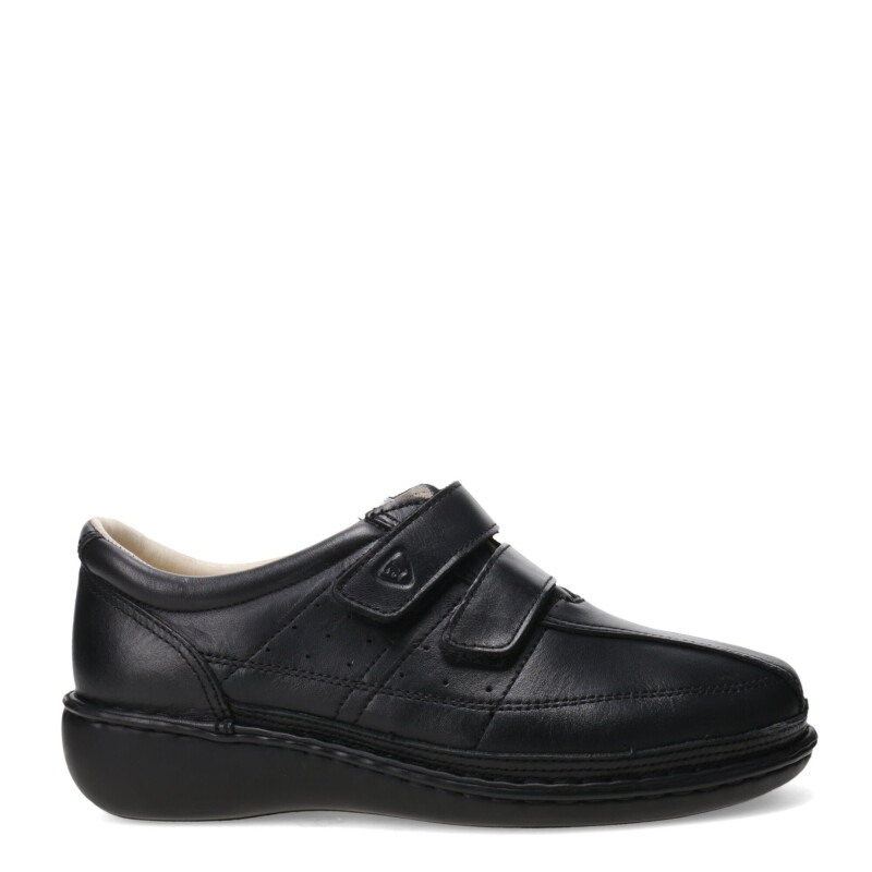Zapatos de Mujer Lombardino casual Diabetic Negro