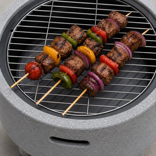 Brasero Fogón Quemador Redondo Fire King Dw639 BRASERO FIRE KING 60X60 DW639