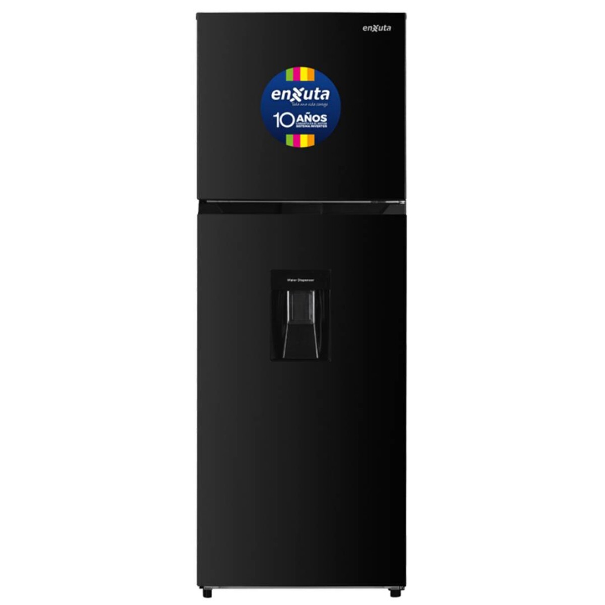 Refrigerador Enxuta Frío Seco Inverter 333 Litros con Dispensador - Negro 