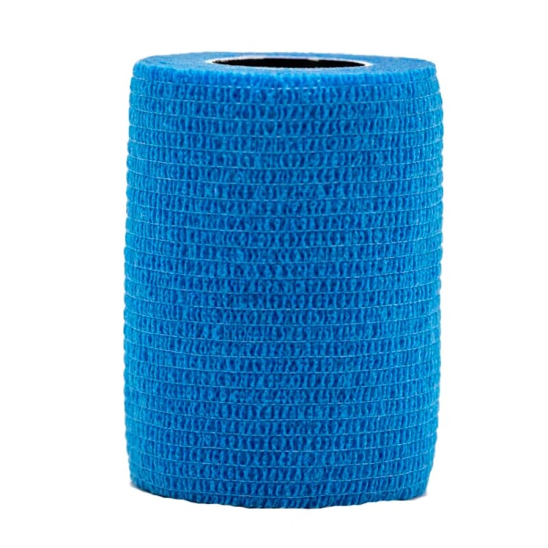 Cinta Cohesiva Barex 7.5 Cm X 5 Mt Azul Cinta Cohesiva Barex 7.5 Cm X 5 Mt Azul