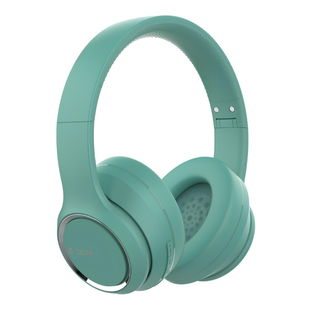 Auricular Banda On-ear Devia Kintone Series Wireless Headphone V2 - Green 