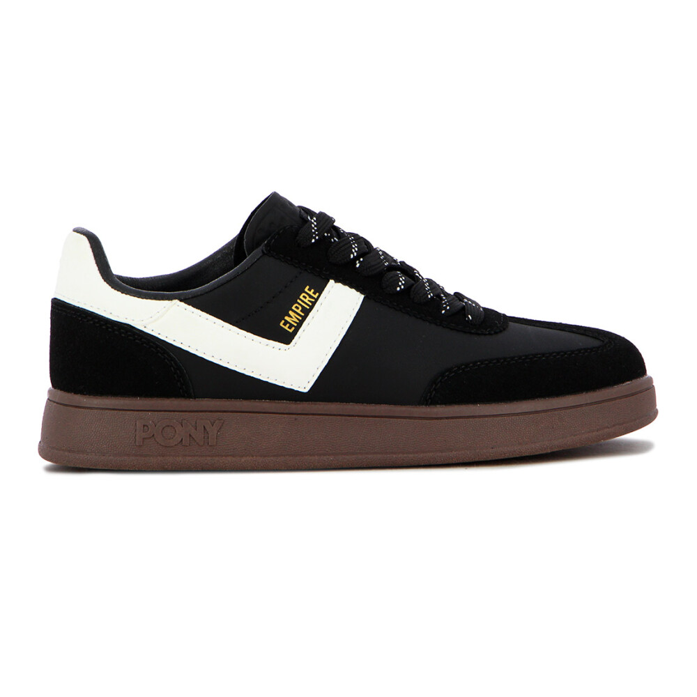 Pony Casual Empire Suede para Hombre - Negro/Blanco Negro-Blanco