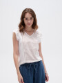 Musculosa Hulda Blanco
