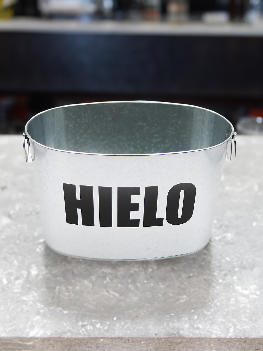 RECIPIENTE PARA HIELO - PLATEADO 