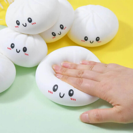 Set x2 Squishy Dumplings Juguete Antiestrés Bollos Set x2 Squishy Dumplings Juguete Antiestrés Bollos