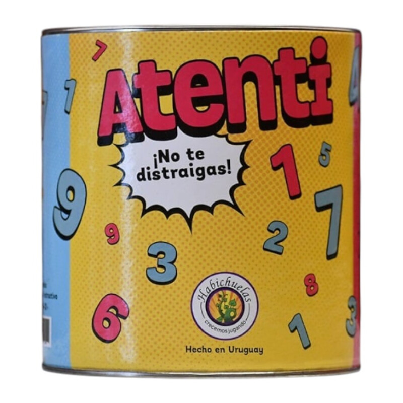 Juego de Cartas Atenti Habichuelas Juego de Cartas Atenti Habichuelas