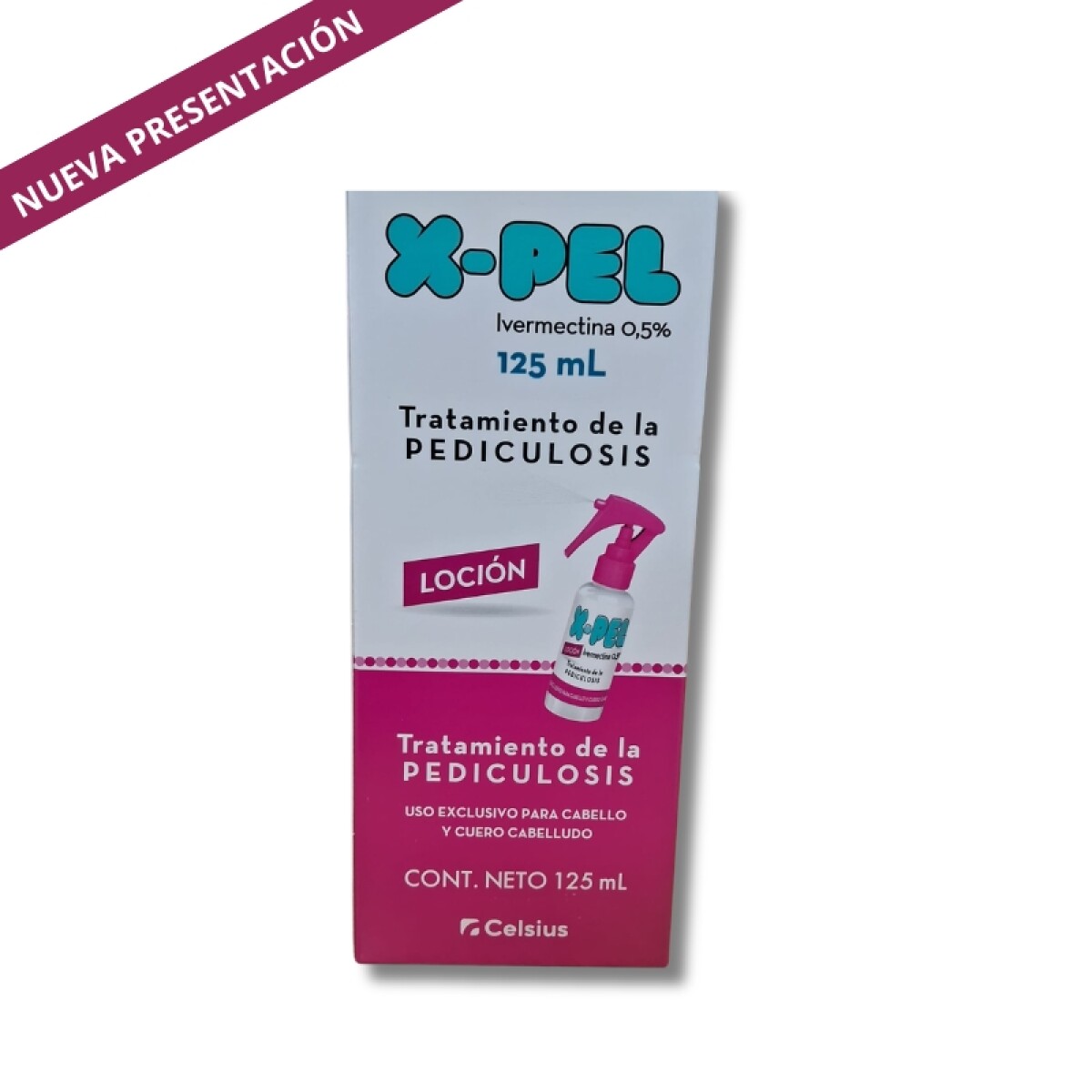 X-pel loción piojicida 