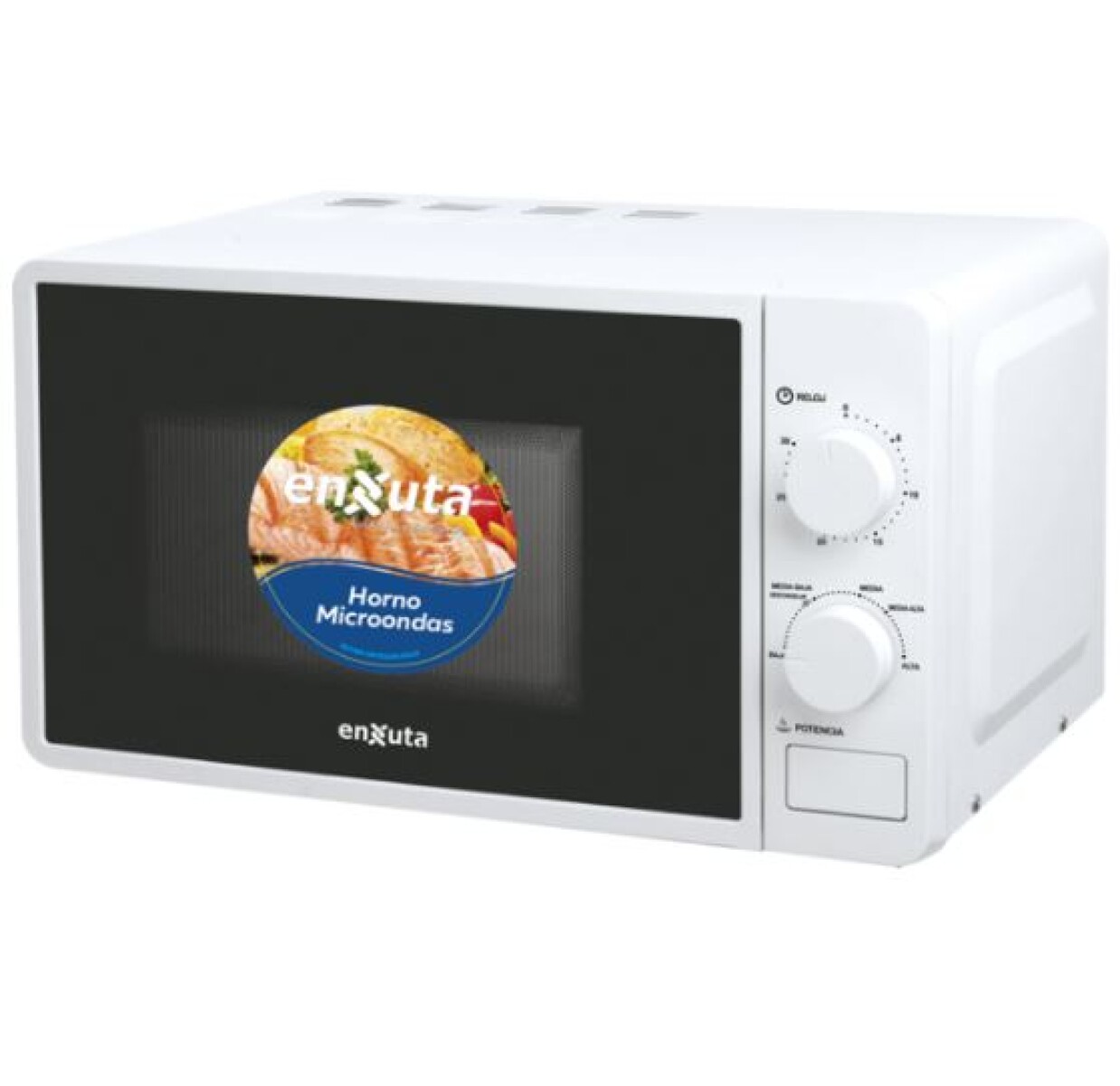 MICROONDAS ENXUTA MOENX320M/0320M- 20L Manual Blanco 