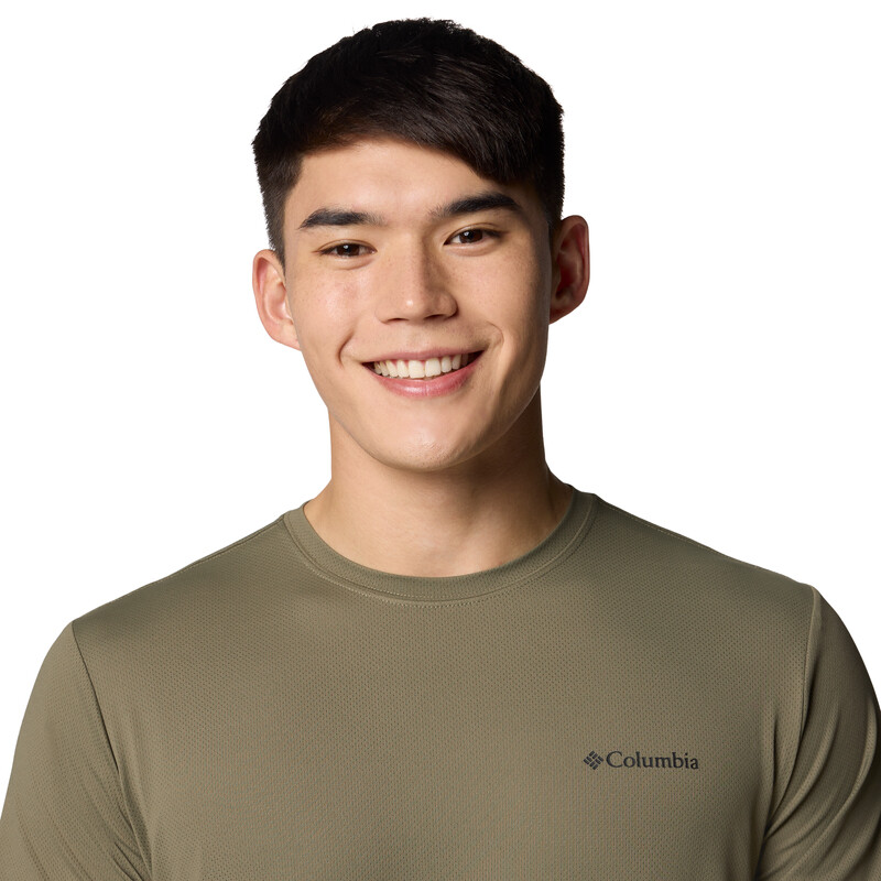 Remera Tech Trail Utility Hombre STONE GREEN