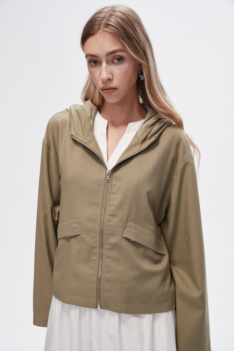 Campera Yenia - Verde Oliva Claro 