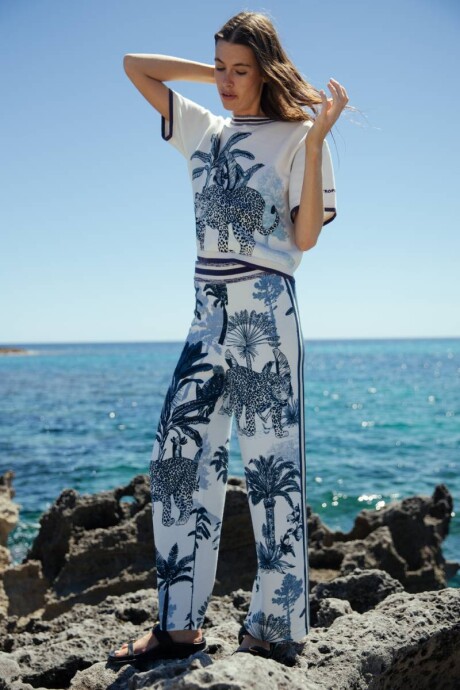 Pantalón Tropique Tejido Pantalón Tropique Tejido