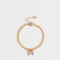 Pulseras Flexibles Con Mariposas Pulsera Flexible Con Mariposa - Dorado