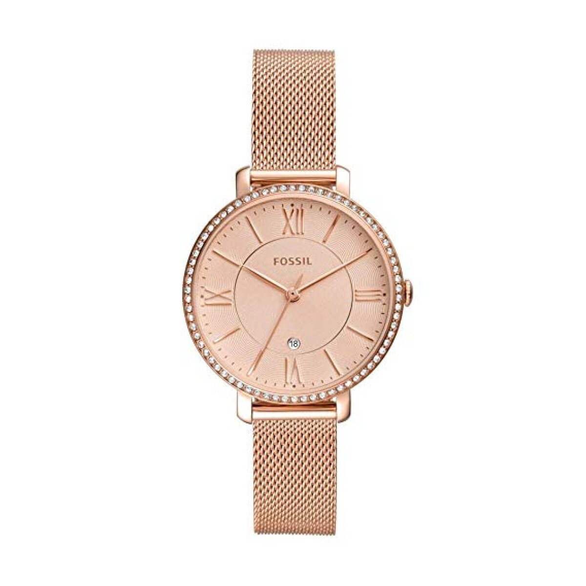 Reloj Fossil Fashion Acero Oro Rosa 