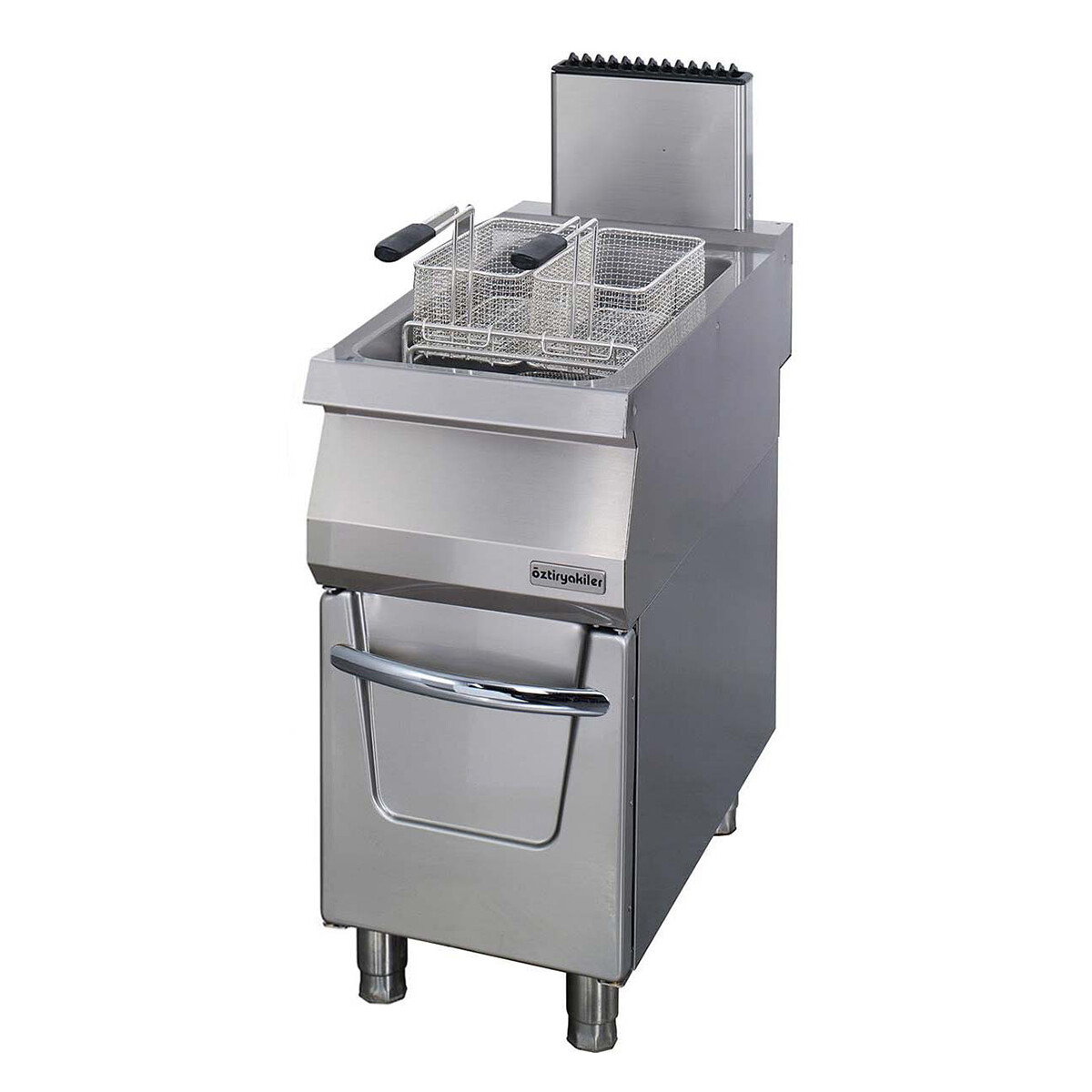 Freidora a gas 1 cuba 22 lts - Ozti 7856.N1.40908.04 