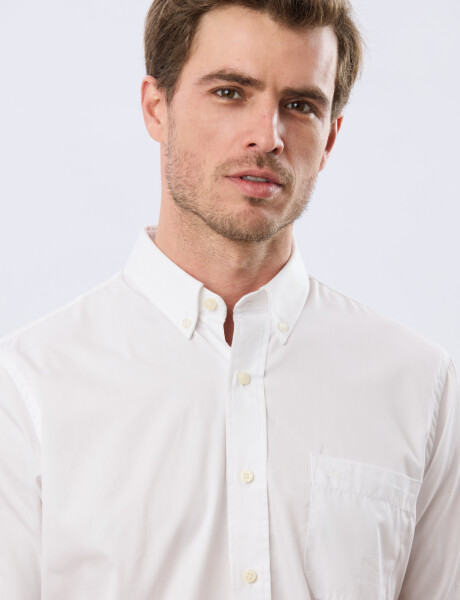CAMISA LISA SPORT Blanco