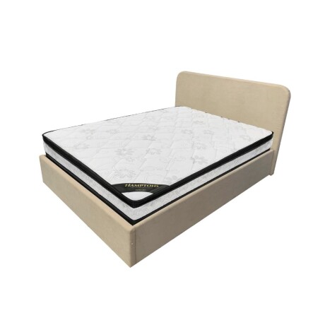 Sommier Baul 1 Plaza THM Mercury Con Respaldo Sommier Baul 1 Plaza THM Mercury Con Respaldo