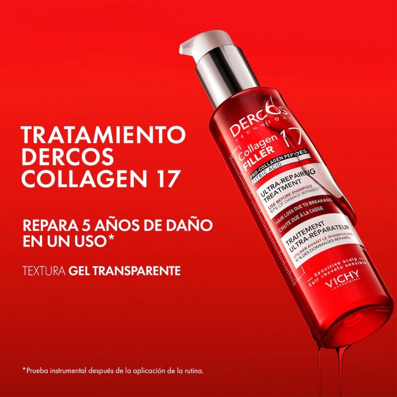Pre Shampoo Vichy Dercos Collagen 17 Anti Quiebre 150 Ml. Pre Shampoo Vichy Dercos Collagen 17 Anti Quiebre 150 Ml.