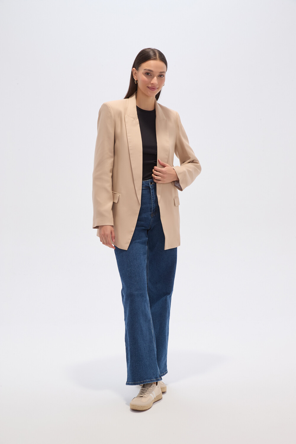 Blazer Jueves Beige Oscuro