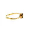 Anillo Trilogy-Oro 18k-Piedra Zafiro y Zirconia-AN9507 conpiedra