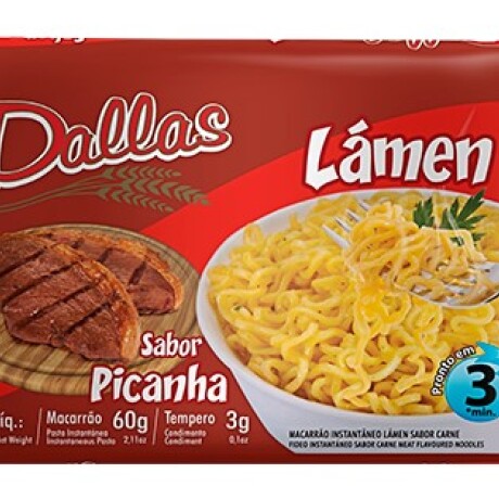 PASTA INSTANTANEA DALLAS 60G PICAÑA PASTA INSTANTANEA DALLAS 60G PICAÑA