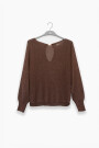 LU TIGER SWEATER Chocolate