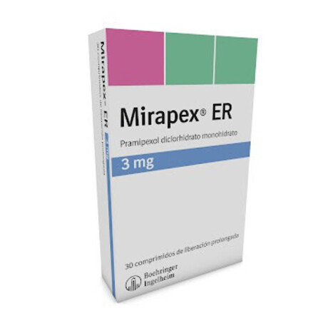 Mirapex Er 3 Mg 30 COM Mirapex Er 3 Mg 30 COM