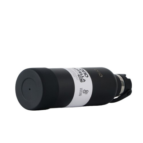 Botella En Acero Inoxidable brio 750ml Con Sorbito Y Manija Negro
