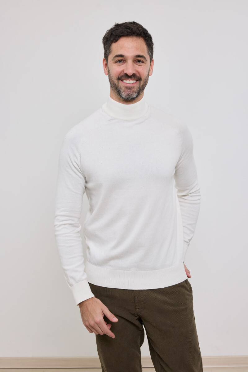 Sweater - Blanco 