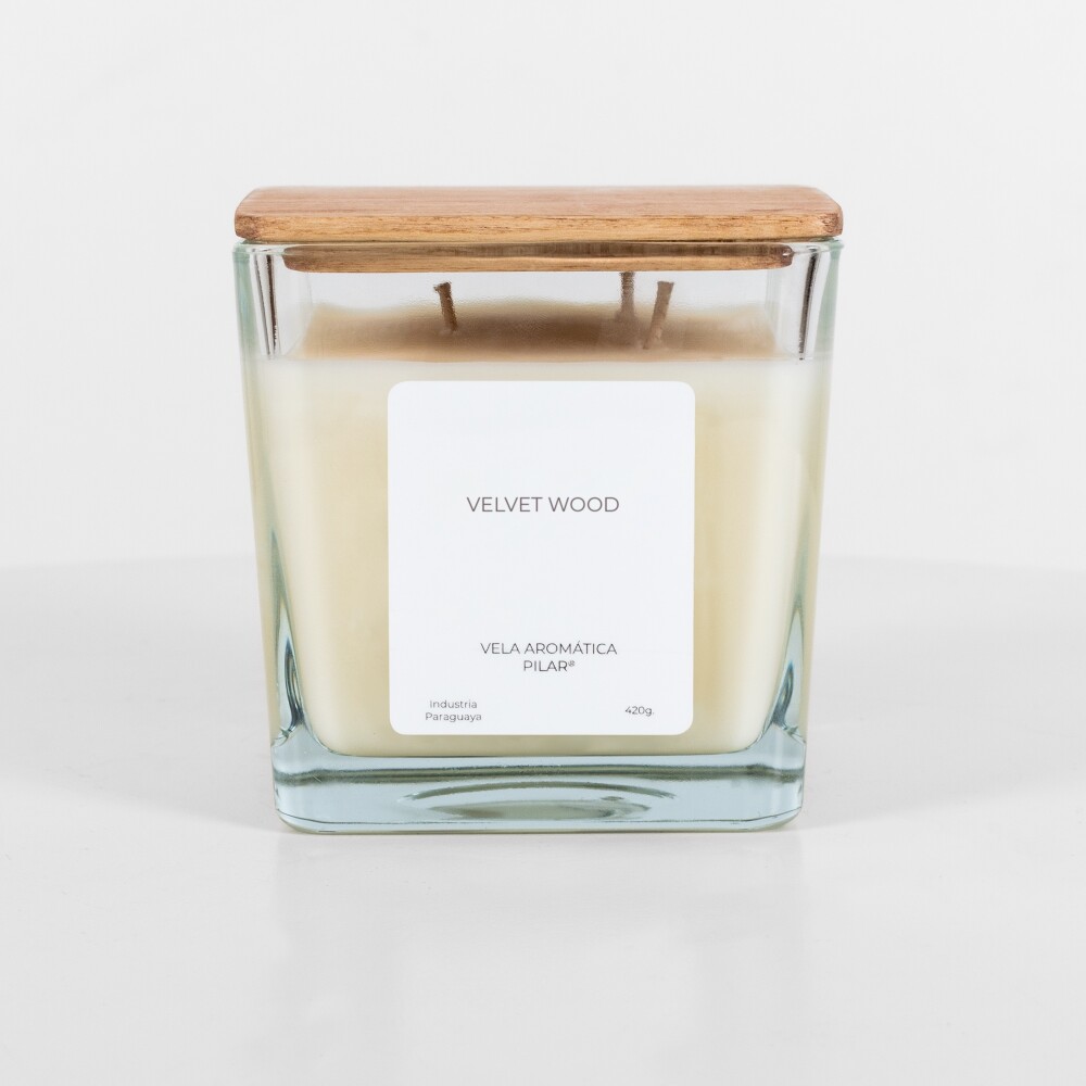 Vela Aromática 420G Velvet Wood