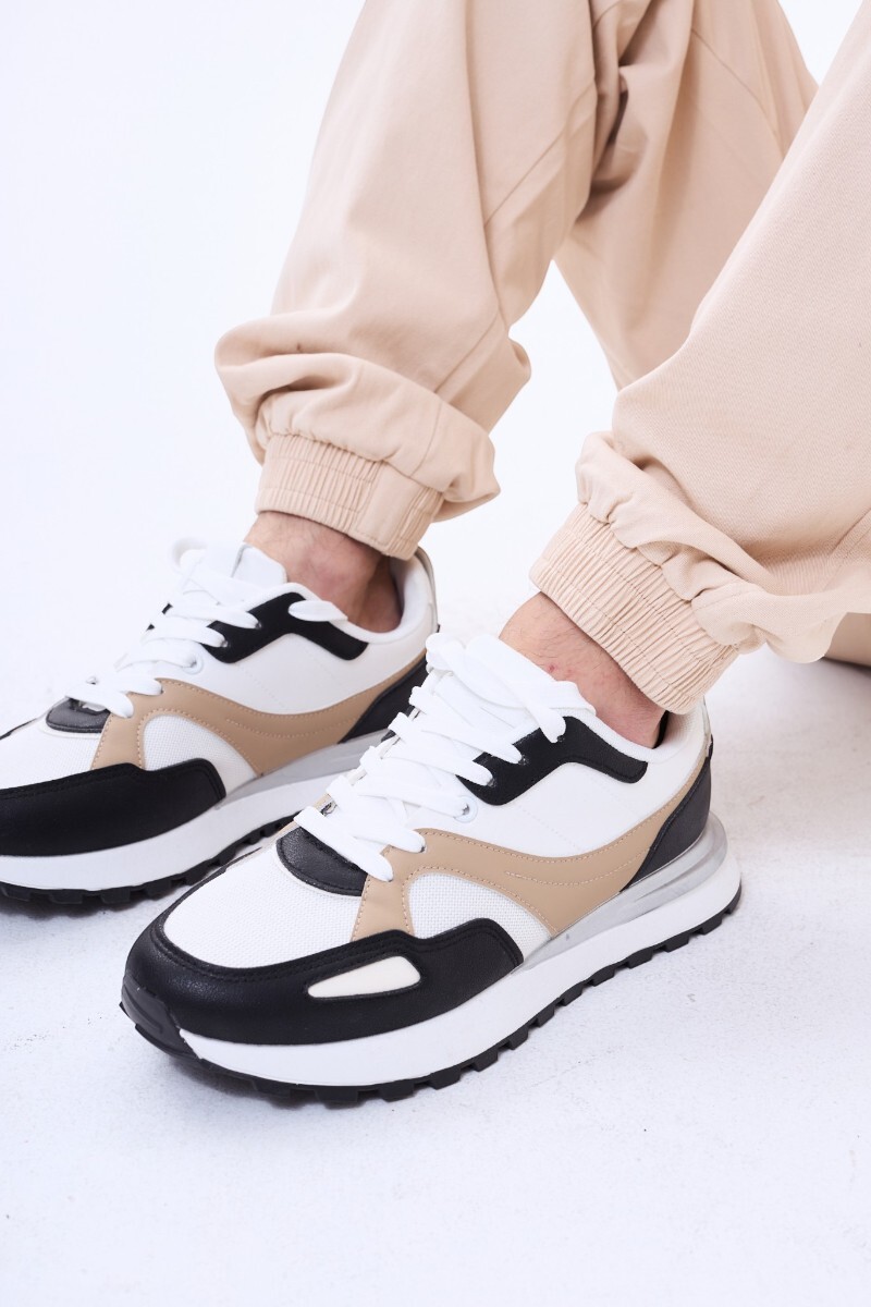 Pantalon de gabardina Rocha Beige