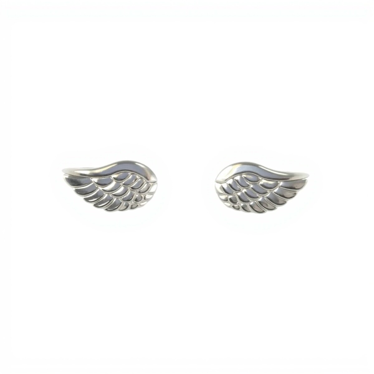 Caravanas Alas de Plata - Plata 925 - Sin Piedra - CA4095 - sinpiedra 