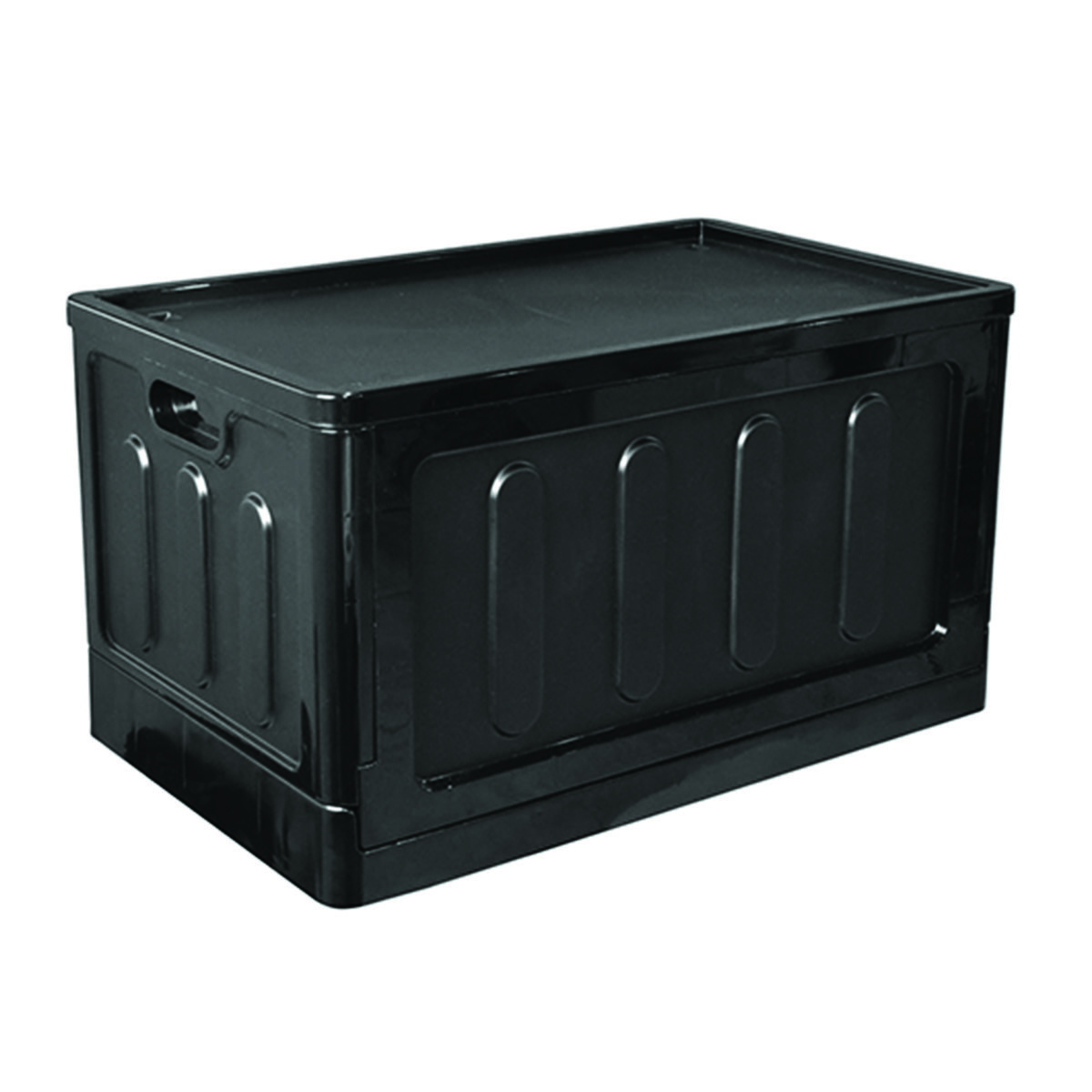 Caja organizadora plegable 75 lts - NEGRO 