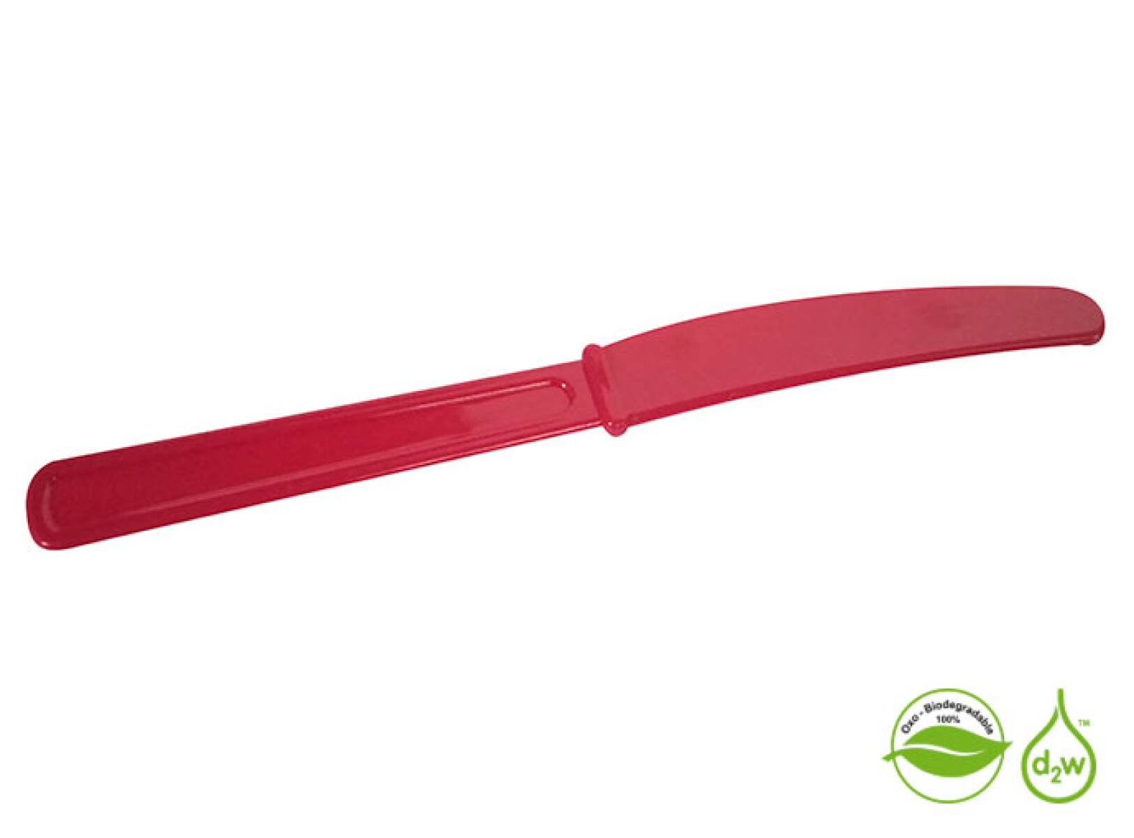 Cuchillos Biodegradables x10 unidades - Fucsia 