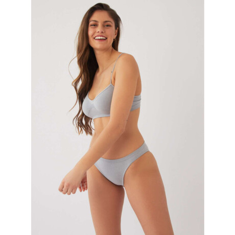 Tanga prili Gris claro