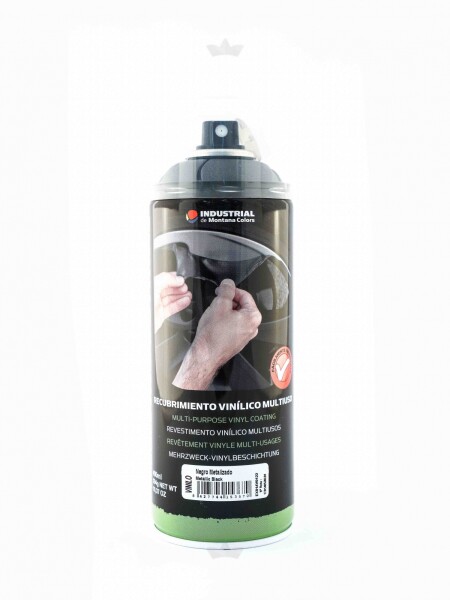AEROSOL MONTANA VINILO NEGRO METALIZADO- 400 ML N/A