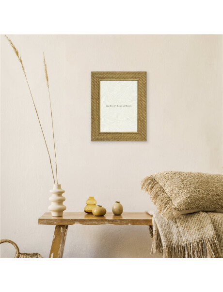 PORTARRETRATO PS 15x20CM SIMIL RATTAN PORTARRETRATO PS 15x20CM SIMIL RATTAN
