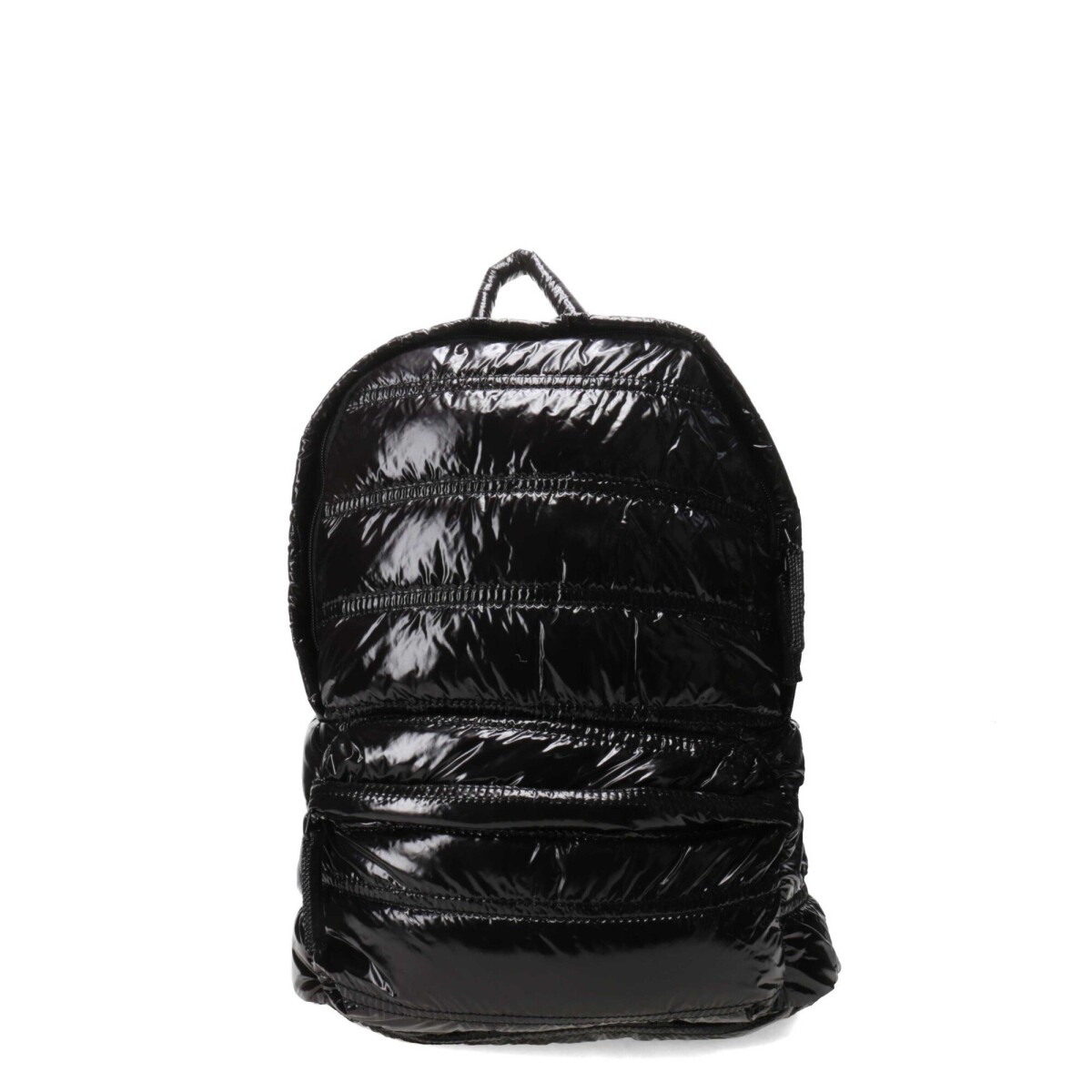 Mochila Miss Carol Quiv Con Capitoneado - Negro 