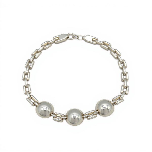 Pulsera Circulos-Plata 925-Sin piedra-PU3085 sinpiedra