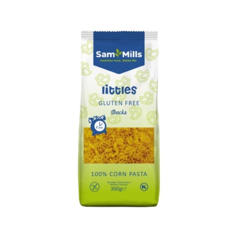 PASTA SIN GLUTEN SAM MILLS PARA NIÑOS (PATOS) - 300 grs Pasta Sin Gluten Sam Mills Para Niños (patos) - 300 Grs