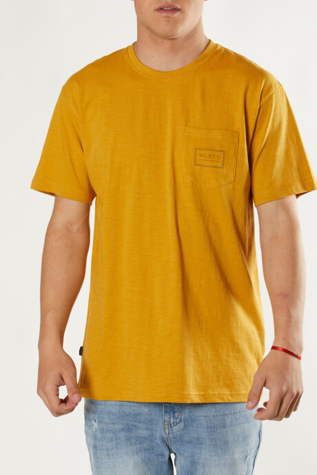 T-SHIRT AITOR RUSTY Mostaza