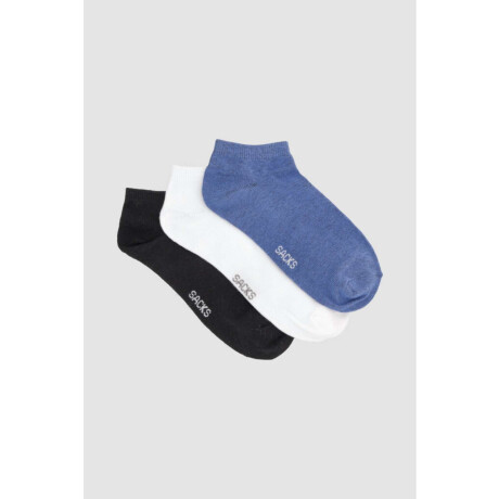 Medias cortas al tobillo en colores lisos Variante 40