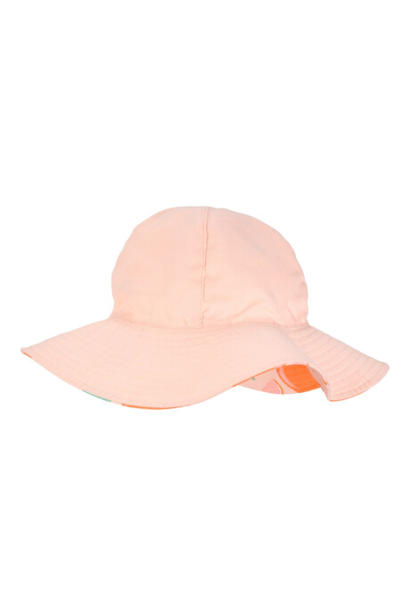 Capelina reversible con protección UPF 50+, diseño naranjas Sin color